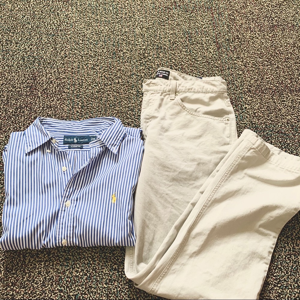 Ralph Lauren shirt and pant